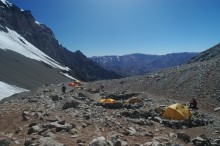 Aconcagua 2008 - C1 (4.900m)