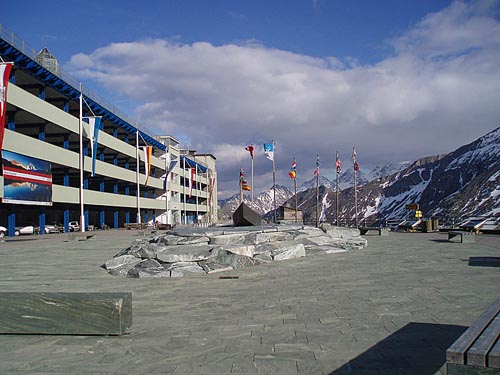 Parkoviště na Franz-Josefs-Höhe