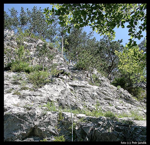 Stadlwand, lezecká procházka lesem