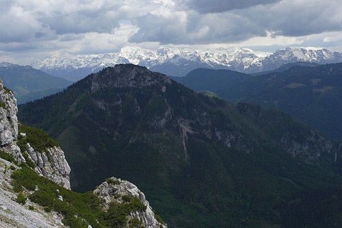 Na zasněžené panorama Totes Gebirge bychom se vydrželi dívat celé hodiny