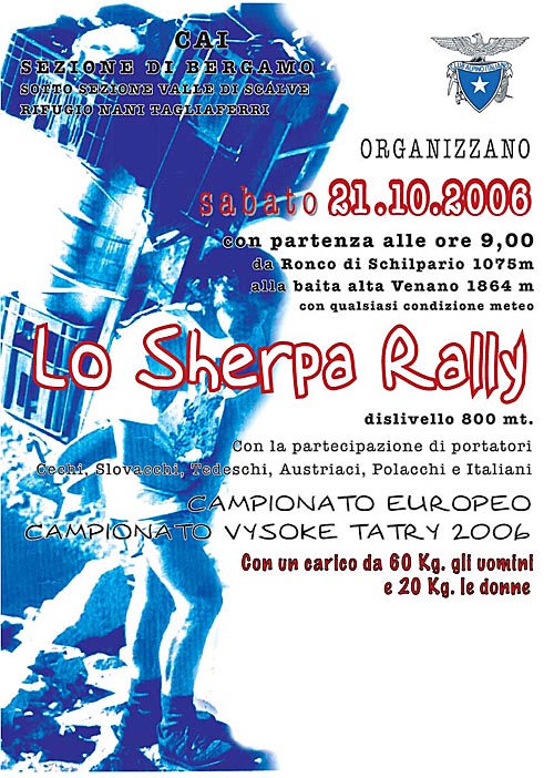 Sherpa Rally - plakát