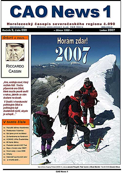 Cao News 1/2007, repro Horyinfo