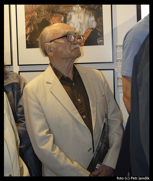 Fotograf a bývalý profesor FAMU Ludvík Baran