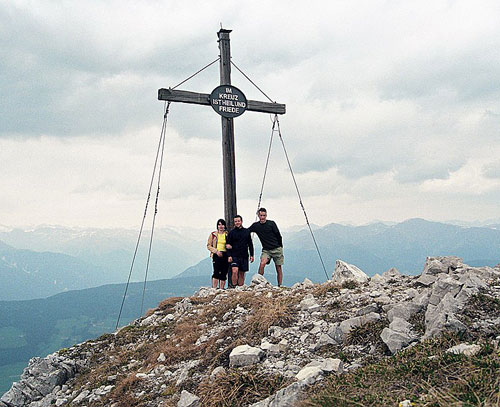 Na vrcholu Sarlkopf