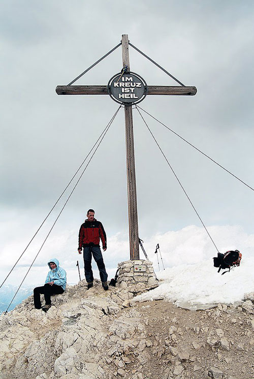 Vrchol Dürrensteinu-2839m