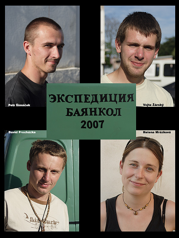 Členové expedice Bajankol 2007
