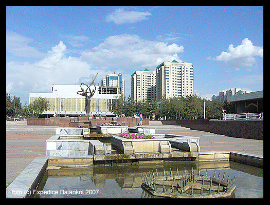 Kazachstánská metropole Astana.