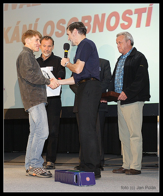 Hlavní cenu Smíchovskho Festivalu Alpinismu 2008 si odnesl V. Babanov