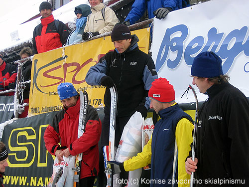 BERGANS  - Český pohár ve skialpinismu 2009 - Vyhlášení výsledků kategorie "Veteráni"