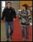Martin Minařík s Alenou Čepelkovou přicházejí na tiskovku ČHS