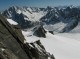 Mont Blanc du Tacul, Gabarrou, Výhledy z posledního štandu - Verte, Droites, Courtes, atd...