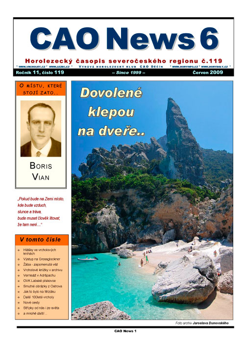 CAO News červen 2009, repro Horyinfo