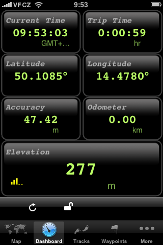 GPS Kit 3.3: dashboard