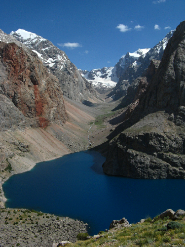 Okolí jezera Velké Allo (3100m)