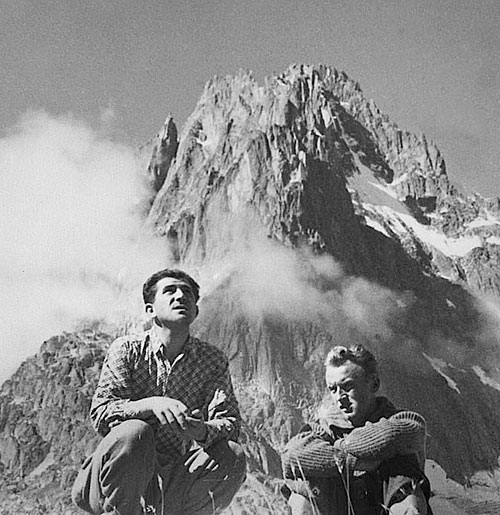 Olda Kopal a Karel Cerman, Alpy v 50. letech