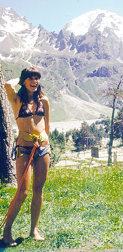Na tábořišti Ullutau, Kavkaz 1981