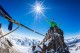 Dufourspitze - Stephan Siegrist přechází highline