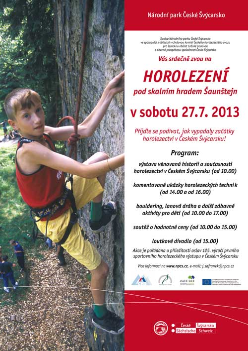 Pozvánka na 125 výročí horolezectví v Labáku
