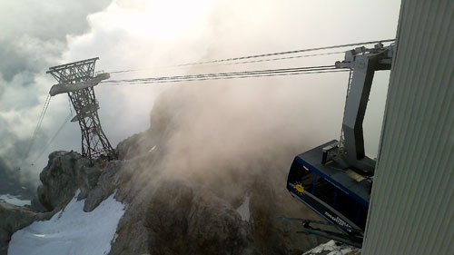 Lanovka na Zugspitze