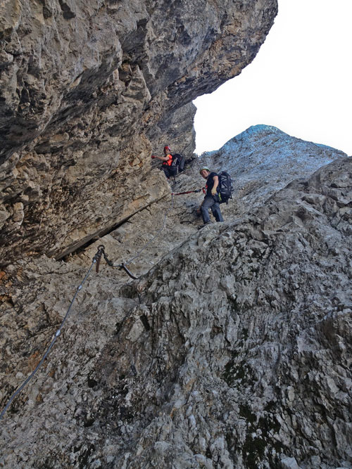 Sestup ferratou Stopsel