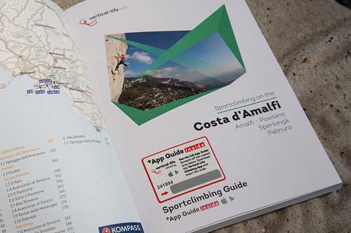 Costa Amalfi - stítací kód pro stažení dat