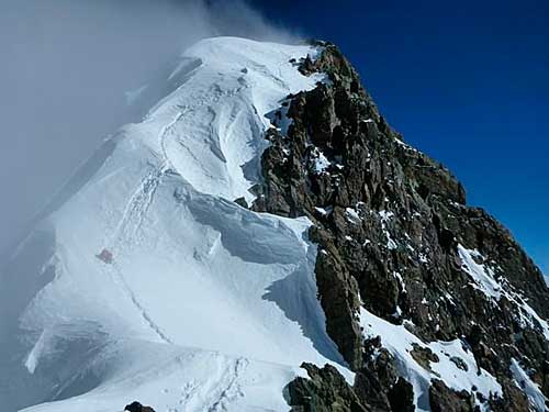 Na hřebeni Broad Peaku