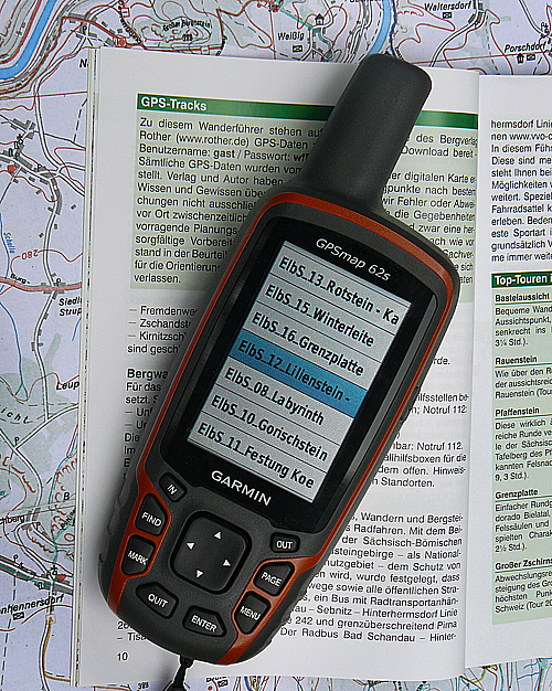 Elbsandsteingebirge - GPS