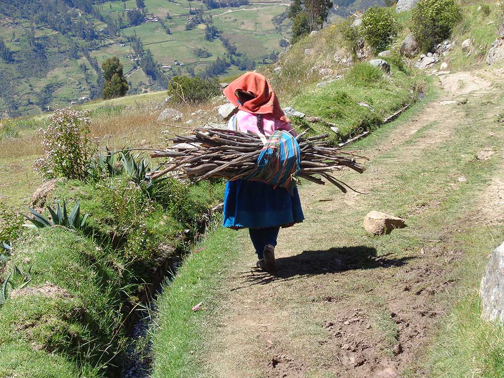 Na peruánské vesnici