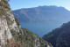Pohled na Lago di Garda od nástupu