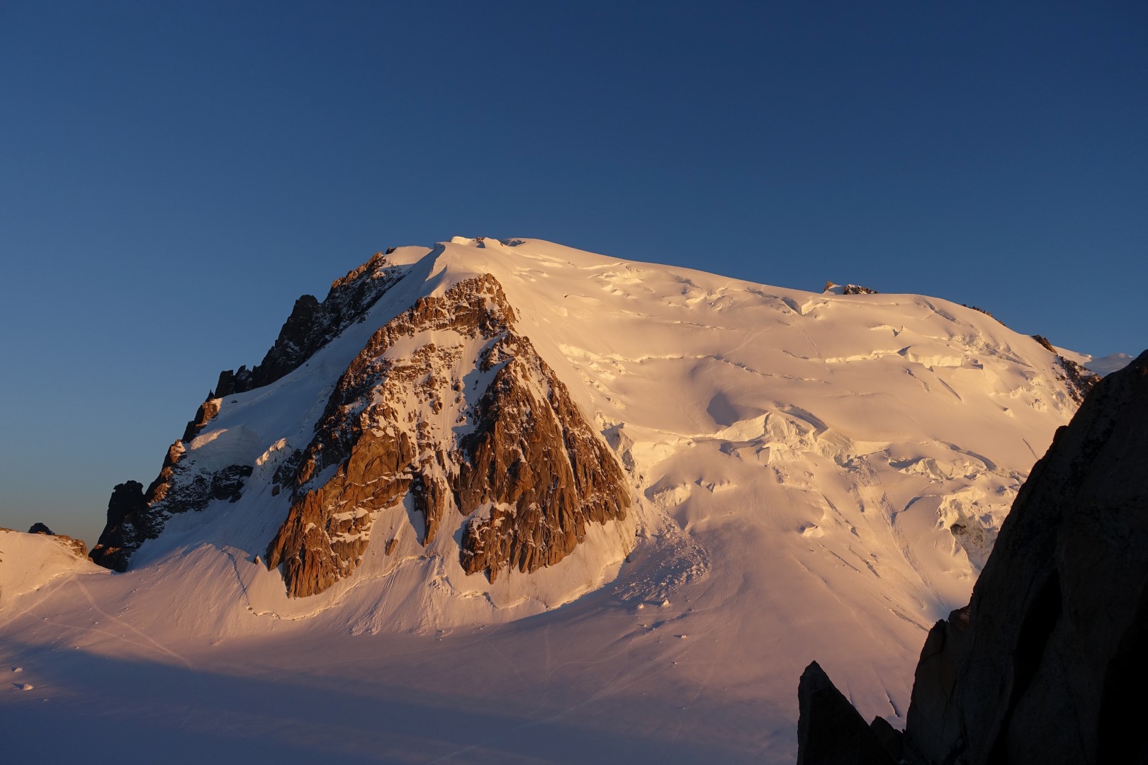 Mont Blanc tu Tacul, ilustrační foto Jirka V