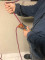 Rychlé povolení lana: Jednou rukou stiskneme špičku a druhou taháme lano z jistidla