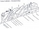 Nákres V stěny Kohoutího hřebene z průvodce Fajgl, Simm, Vrkoslav - 1999, s laskavým svolením nakladatele
