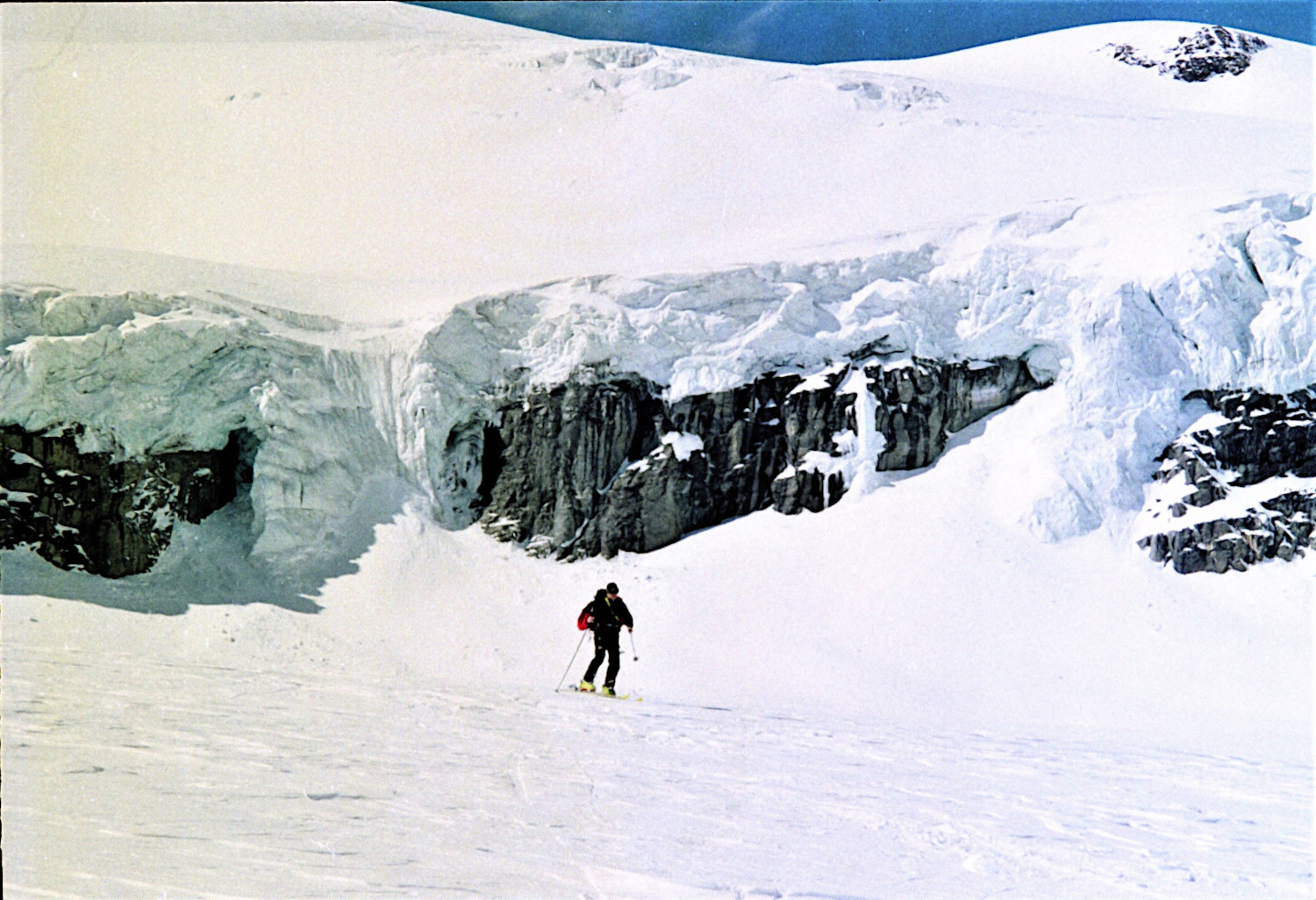 Sjezd z Plateau du Couloir. 