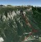 Nástup a sestup v Google Earth
